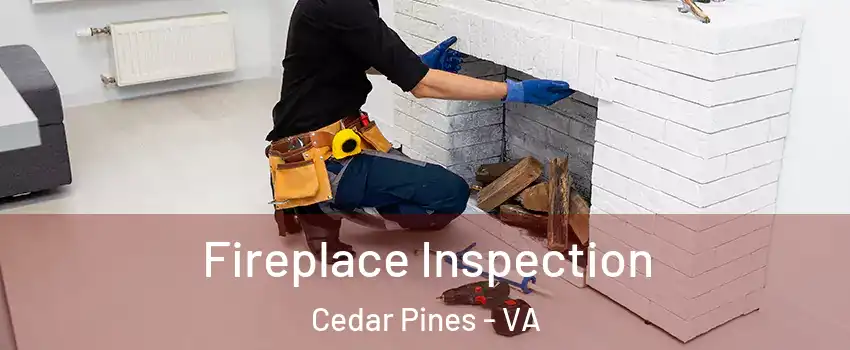 Fireplace Inspection Cedar Pines - VA