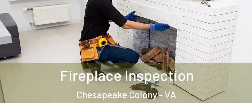 Fireplace Inspection Chesapeake Colony - VA