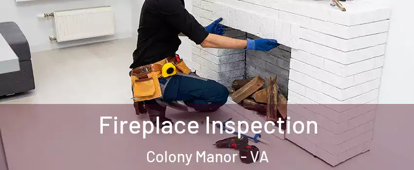 Fireplace Inspection Colony Manor - VA