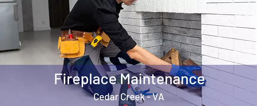 Fireplace Maintenance Cedar Creek - VA