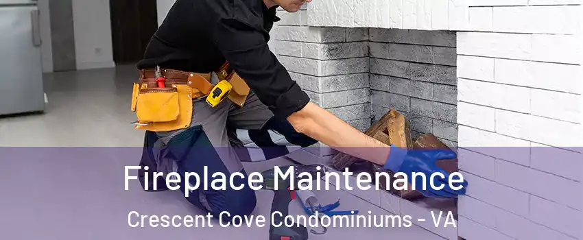 Fireplace Maintenance Crescent Cove Condominiums - VA