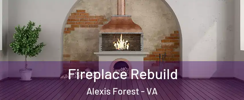 Fireplace Rebuild Alexis Forest - VA