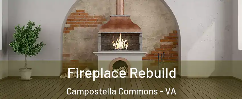 Fireplace Rebuild Campostella Commons - VA