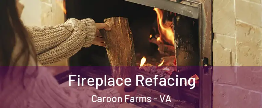 Fireplace Refacing Caroon Farms - VA