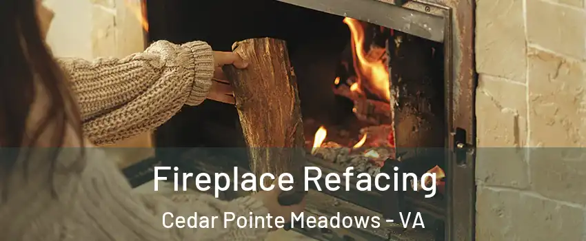 Fireplace Refacing Cedar Pointe Meadows - VA