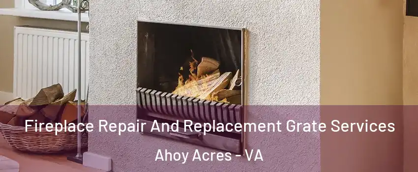 Fireplace Repair And Replacement Grate Services Ahoy Acres - VA