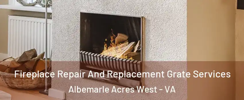 Fireplace Repair And Replacement Grate Services Albemarle Acres West - VA