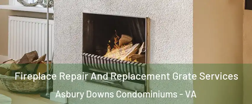 Fireplace Repair And Replacement Grate Services Asbury Downs Condominiums - VA
