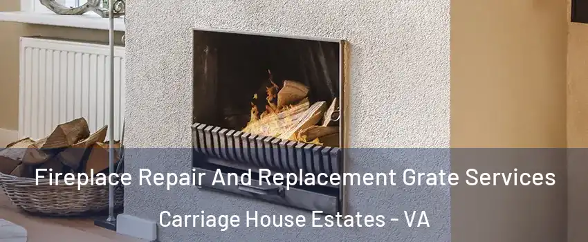 Fireplace Repair And Replacement Grate Services Carriage House Estates - VA