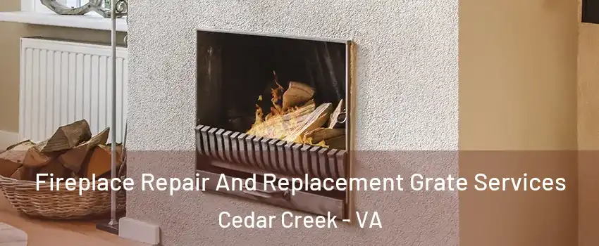 Fireplace Repair And Replacement Grate Services Cedar Creek - VA