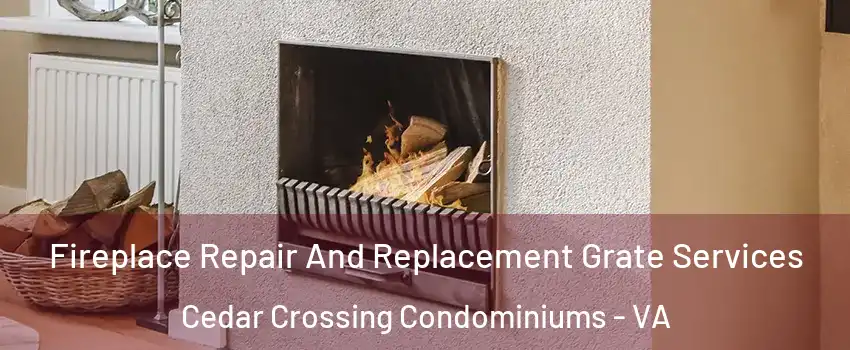 Fireplace Repair And Replacement Grate Services Cedar Crossing Condominiums - VA