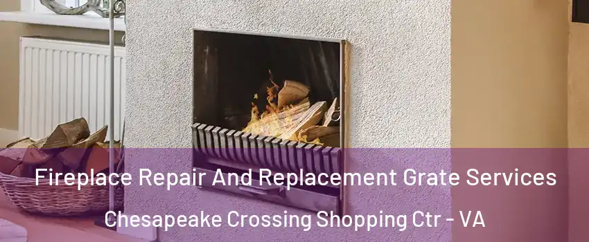 Fireplace Repair And Replacement Grate Services Chesapeake Crossing Shopping Ctr - VA