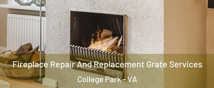 Fireplace Repair And Replacement Grate Services College Park - VA