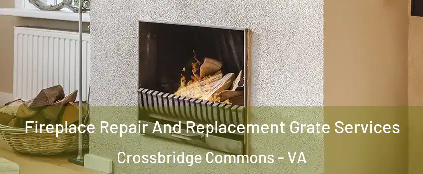 Fireplace Repair And Replacement Grate Services Crossbridge Commons - VA