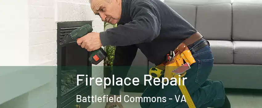 Fireplace Repair Battlefield Commons - VA