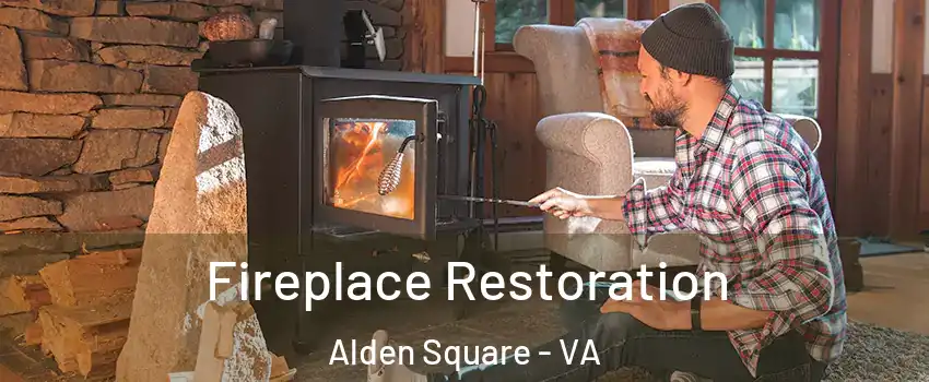 Fireplace Restoration Alden Square - VA
