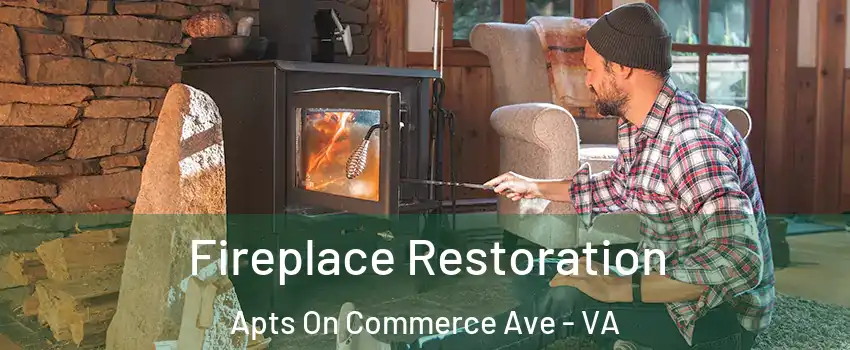 Fireplace Restoration Apts On Commerce Ave - VA