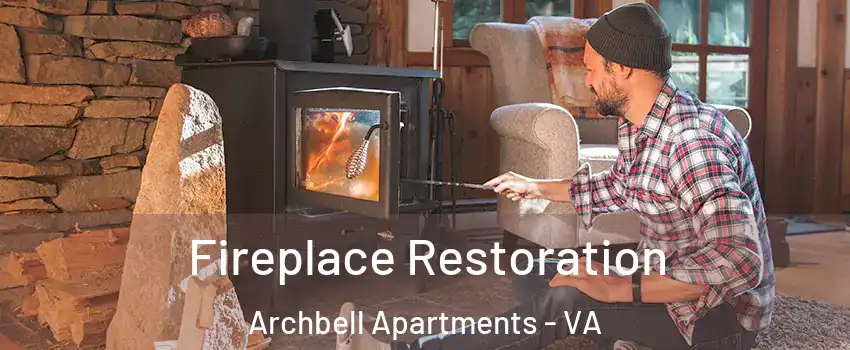 Fireplace Restoration Archbell Apartments - VA