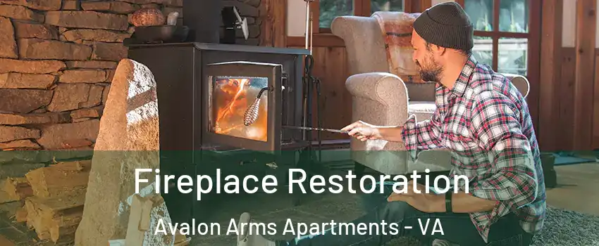 Fireplace Restoration Avalon Arms Apartments - VA