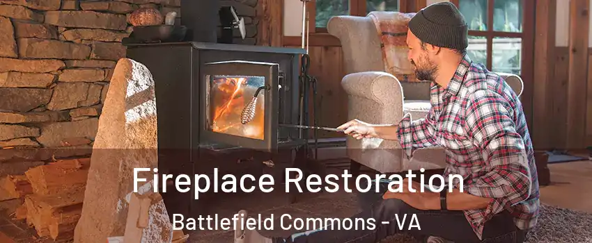 Fireplace Restoration Battlefield Commons - VA