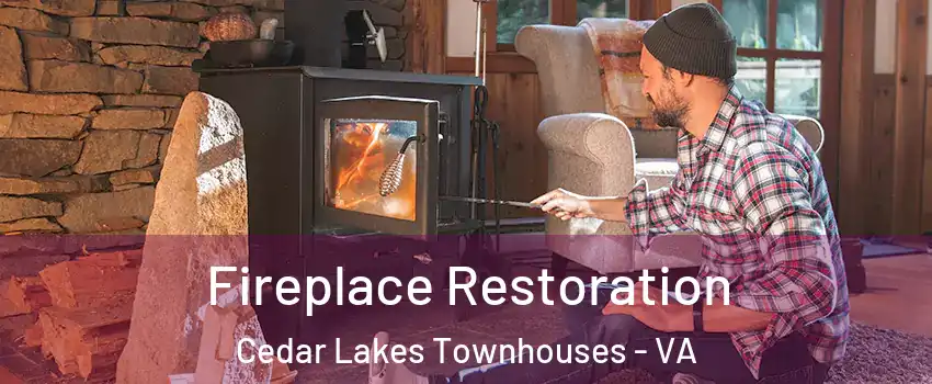 Fireplace Restoration Cedar Lakes Townhouses - VA