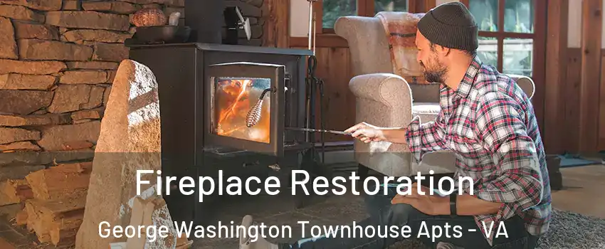 Fireplace Restoration George Washington Townhouse Apts - VA