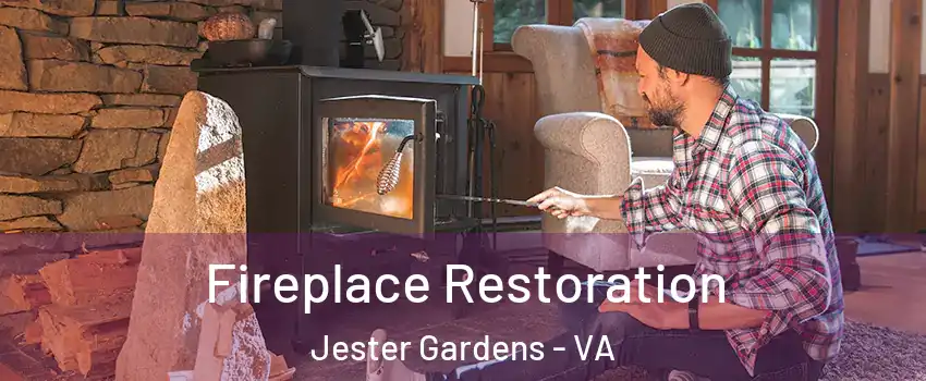 Fireplace Restoration Jester Gardens - VA