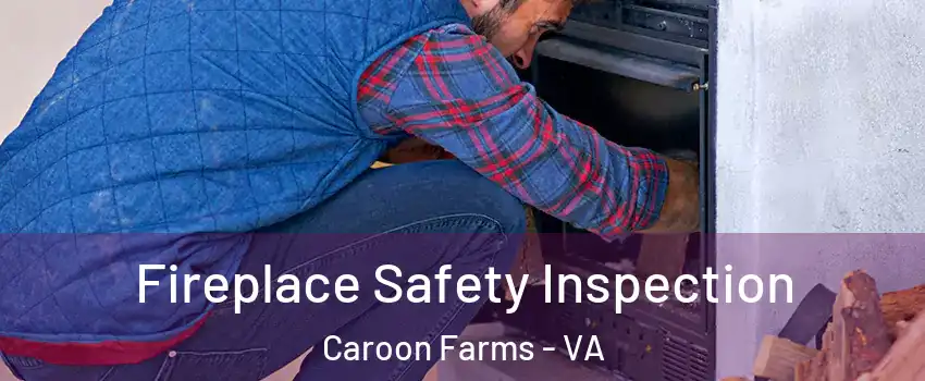 Fireplace Safety Inspection Caroon Farms - VA