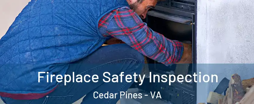 Fireplace Safety Inspection Cedar Pines - VA