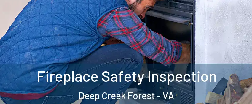 Fireplace Safety Inspection Deep Creek Forest - VA