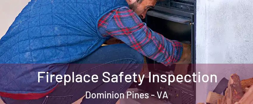 Fireplace Safety Inspection Dominion Pines - VA