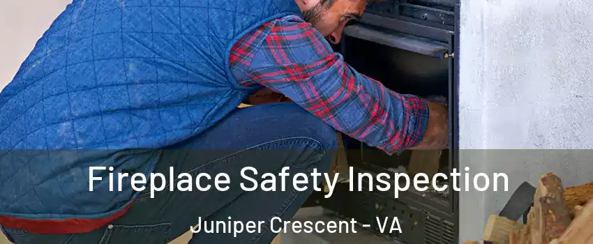 Fireplace Safety Inspection Juniper Crescent - VA