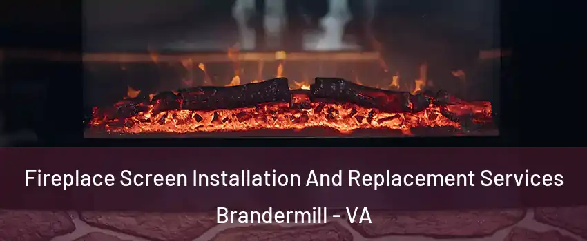 Fireplace Screen Installation And Replacement Services Brandermill - VA