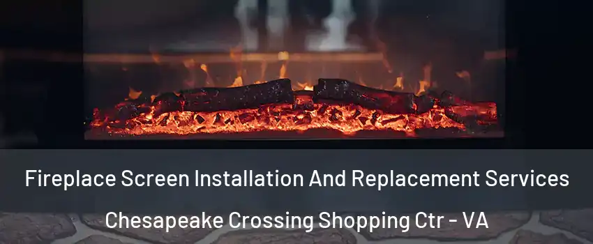 Fireplace Screen Installation And Replacement Services Chesapeake Crossing Shopping Ctr - VA