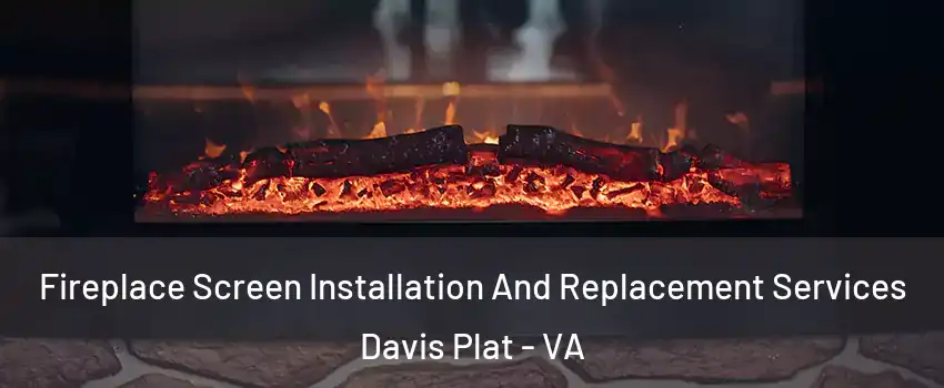 Fireplace Screen Installation And Replacement Services Davis Plat - VA