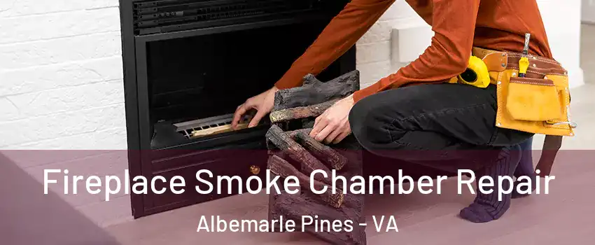 Fireplace Smoke Chamber Repair Albemarle Pines - VA