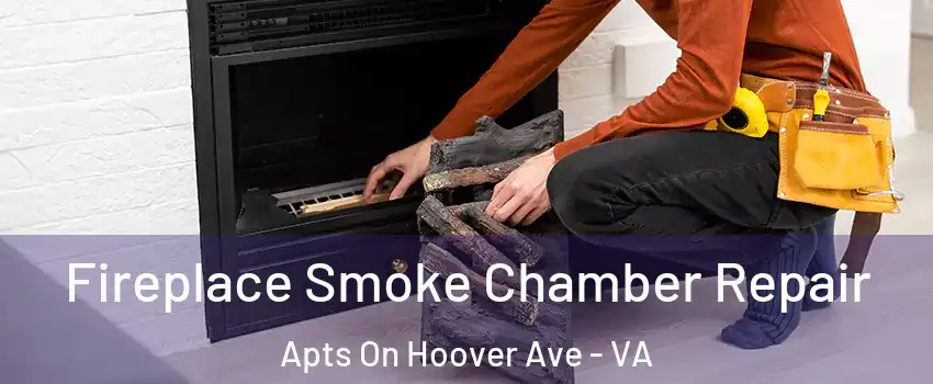 Fireplace Smoke Chamber Repair Apts On Hoover Ave - VA