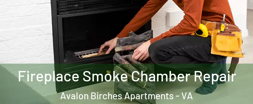 Fireplace Smoke Chamber Repair Avalon Birches Apartments - VA