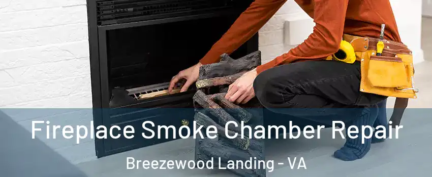 Fireplace Smoke Chamber Repair Breezewood Landing - VA