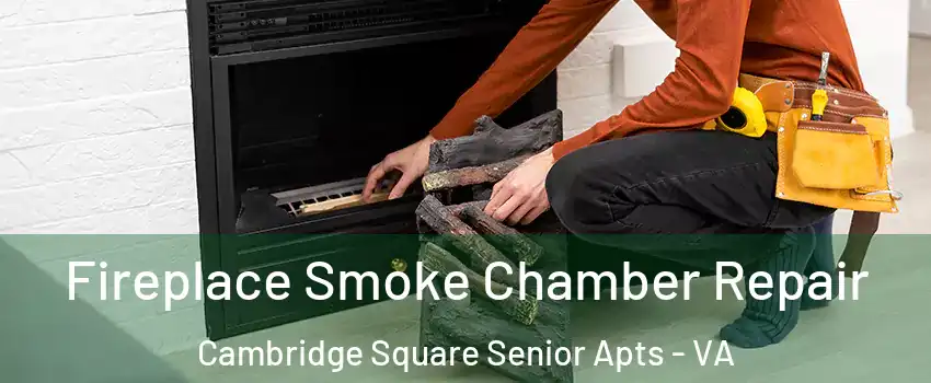 Fireplace Smoke Chamber Repair Cambridge Square Senior Apts - VA