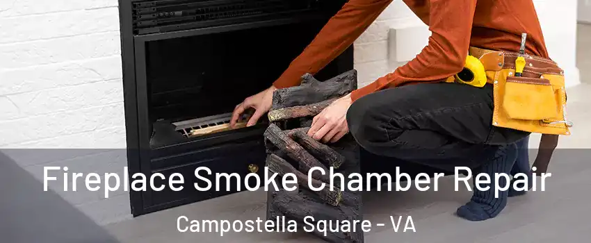 Fireplace Smoke Chamber Repair Campostella Square - VA