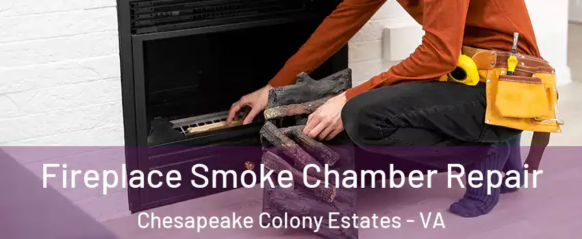 Fireplace Smoke Chamber Repair Chesapeake Colony Estates - VA