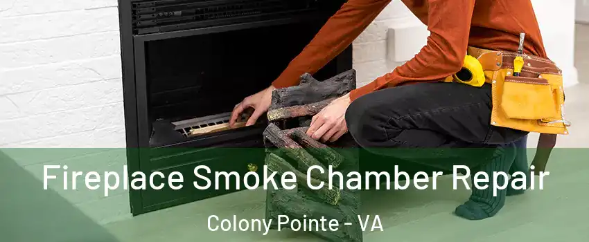 Fireplace Smoke Chamber Repair Colony Pointe - VA