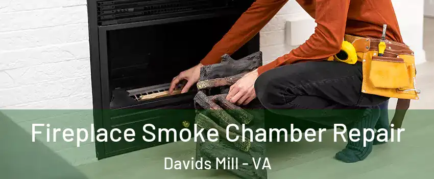 Fireplace Smoke Chamber Repair Davids Mill - VA