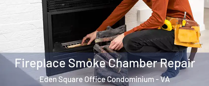 Fireplace Smoke Chamber Repair Eden Square Office Condominium - VA