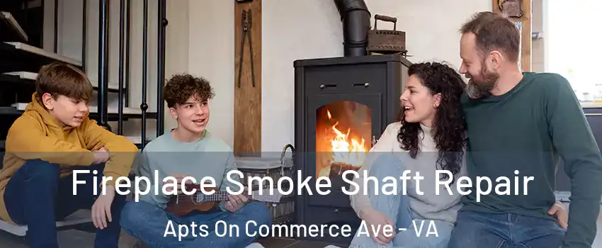 Fireplace Smoke Shaft Repair Apts On Commerce Ave - VA