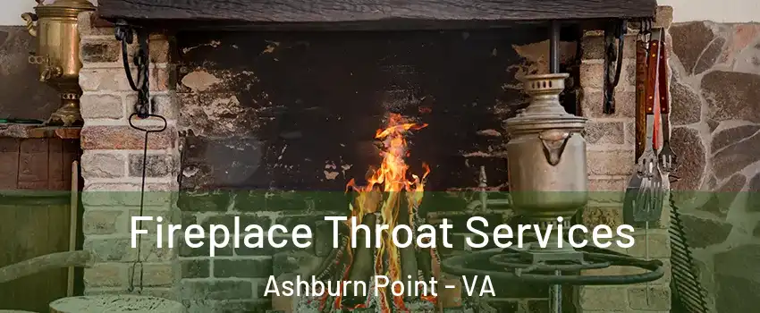 Fireplace Throat Services Ashburn Point - VA