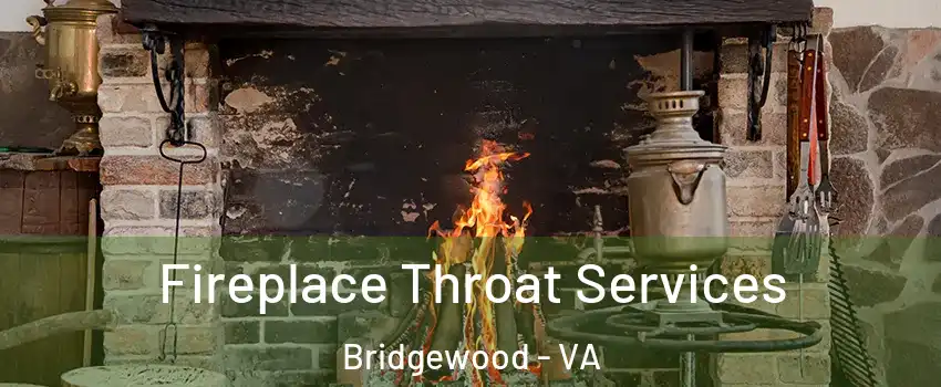 Fireplace Throat Services Bridgewood - VA