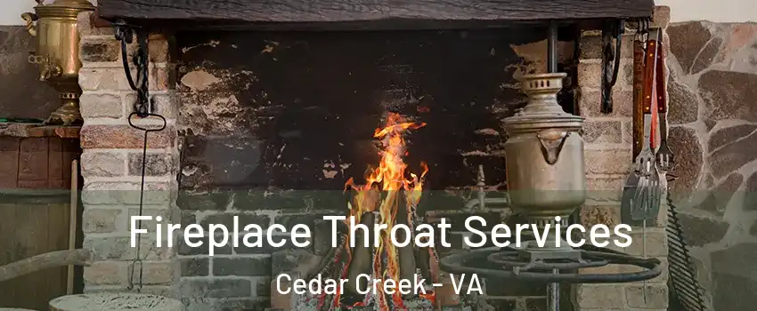 Fireplace Throat Services Cedar Creek - VA