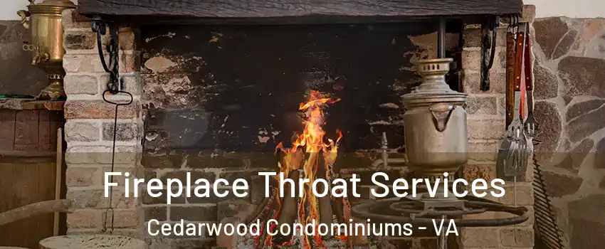 Fireplace Throat Services Cedarwood Condominiums - VA